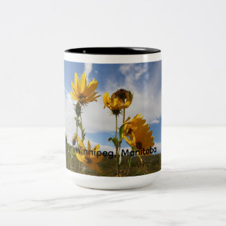 Tasse 2 Couleurs Coucher de soleil des Prairies