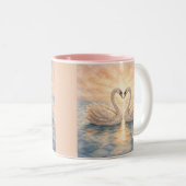 Tasse 2 Couleurs Coucher de soleil diamant (Devant droit)