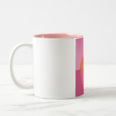Tasse 2 Couleurs Coucher de soleil rétro (Gauche)