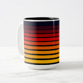 Tasse 2 Couleurs Coucher du soleil (Devant gauche)