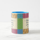 Tasse 2 Couleurs Couette personnalisée de grand-mère (Centre)