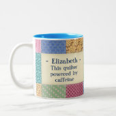 Tasse 2 Couleurs Couette personnalisée de grand-mère (Gauche)