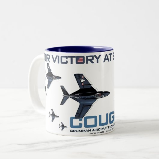 TASSE 2 COULEURS COUGAR II (Devant gauche)