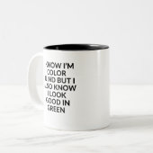 Tasse 2 Couleurs Couleur (Devant gauche)