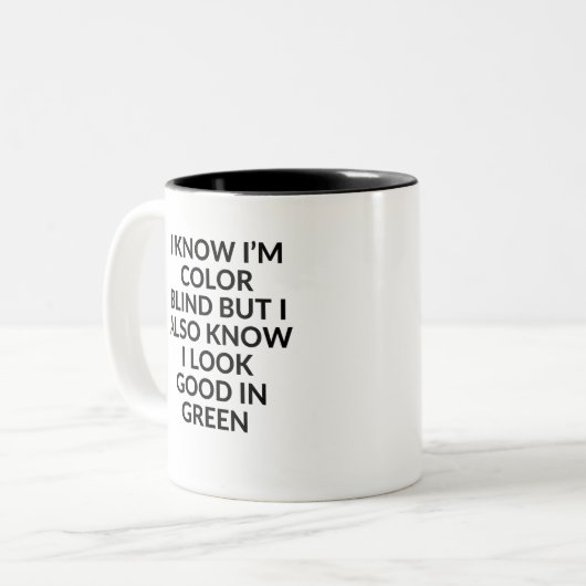 Tasse 2 Couleurs Couleur (Devant gauche)