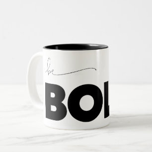 Tasse 2 Couleurs Couleur Arrière - plan personnalisé minimaliste en