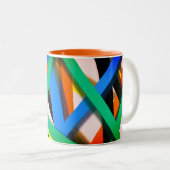 Tasse 2 Couleurs Couleur de revêtement (Devant droit)