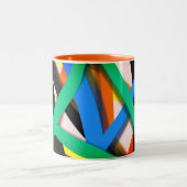 Tasse 2 Couleurs Couleur de revêtement (Centre)