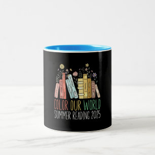 Tasse 2 Couleurs Couleur Notre Monde Lecture Été 2025