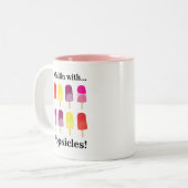 Tasse 2 Couleurs Couleurs de glace d'été (Devant gauche)