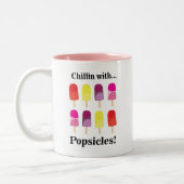 Tasse 2 Couleurs Couleurs de glace d'été (Gauche)