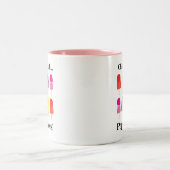Tasse 2 Couleurs Couleurs de glace d'été (Centre)