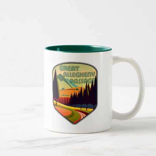 Tasse 2 Couleurs Couleurs de passage Allegheny (Droit)