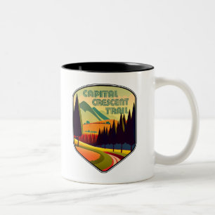 Tasse 2 Couleurs Couleurs du Capital Crescent Trail