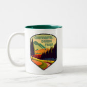 Tasse 2 Couleurs Couleurs du sentier Continental Divide (Gauche)