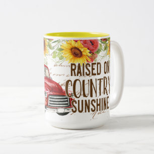 Tasse 2 Couleurs Country Sunshine