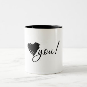 TASSE 2 COULEURS **COUPABLE D'AMOUR POUR VOUS**