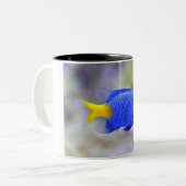 Tasse 2 Couleurs Coupe avec Lucky Fish (Devant gauche)