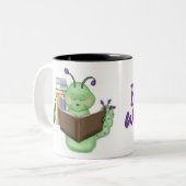 Tasse 2 Couleurs Coupe Bookworm (Devant gauche)