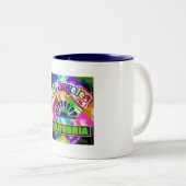 Tasse 2 Couleurs Coupe "Colour Los Angeles 3" (Devant droit)