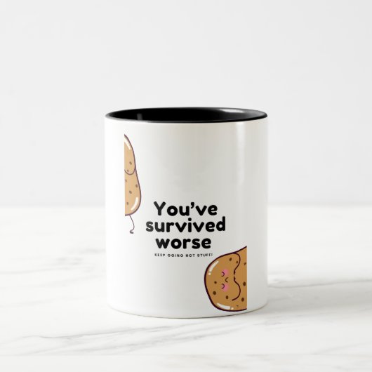 Tasse 2 Couleurs Coupe Cute Potato (Centre)