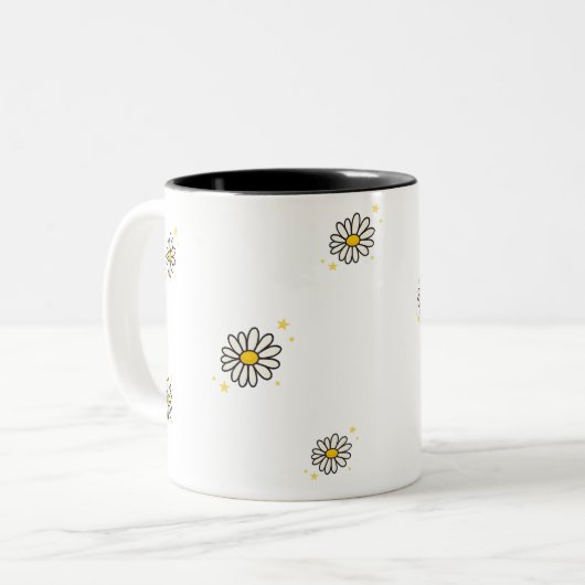 Tasse 2 Couleurs Coupe Daisy (Devant gauche)