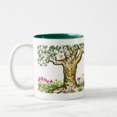 Tasse 2 Couleurs coupe d'arbre (Gauche)