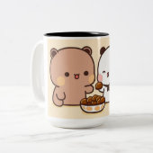 Tasse 2 Couleurs Coupe de bubu Dudu (Devant gauche)