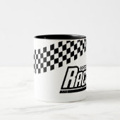 Tasse 2 Couleurs Coupe de café de course (Centre)