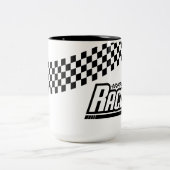 Tasse 2 Couleurs Coupe de café de course (Centre)