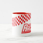 Tasse 2 Couleurs Coupe de café de course (Centre)