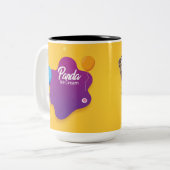 Tasse 2 Couleurs Coupe de crème glacée Panda (Devant gauche)