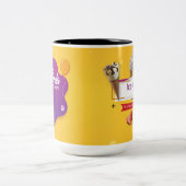 Tasse 2 Couleurs Coupe de crème glacée Panda (Centre)