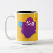 Tasse 2 Couleurs Coupe de crème glacée Panda (Gauche)
