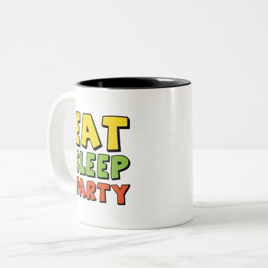 Tasse 2 Couleurs coupe de fête (Devant gauche)