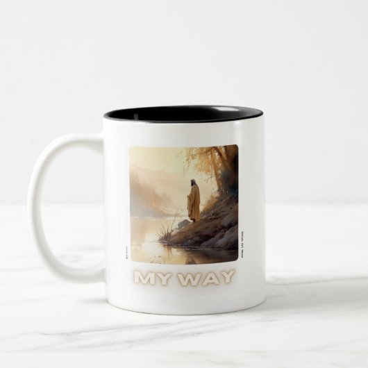 Tasse 2 Couleurs Coupe de Jésus, Coffe Mug, Christianity (Gauche)