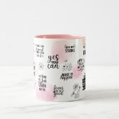 Tasse 2 Couleurs Coupe de la positivité, des humiliations (Centre)