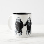 Tasse 2 Couleurs Coupe de la sagesse (Devant gauche)