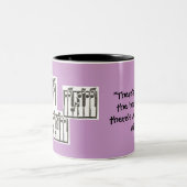Tasse 2 Couleurs Coupe de musique (Centre)