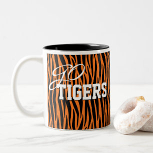 Tasse 2 Couleurs Coupe de Tigre Orange