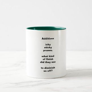Tasse 2 Couleurs Coupe des additifs