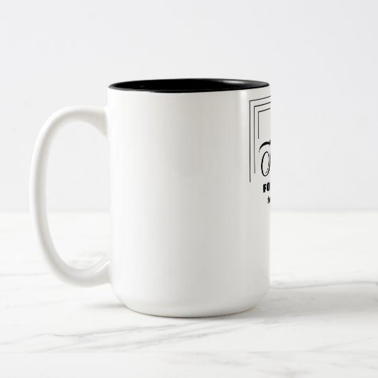 Tasse 2 Couleurs Coupe d'Espresso Inspirative (Gauche)