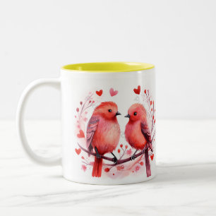 Tasse 2 Couleurs Coupe d'Inséparables pacifiques