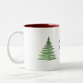 Tasse 2 Couleurs Coupe Fa la Noël (Gauche)
