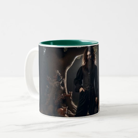 Tasse 2 Couleurs Coupe Forest Gnome (Devant gauche)