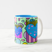 Tasse 2 Couleurs Coupe FreakyFry (Devant droit)