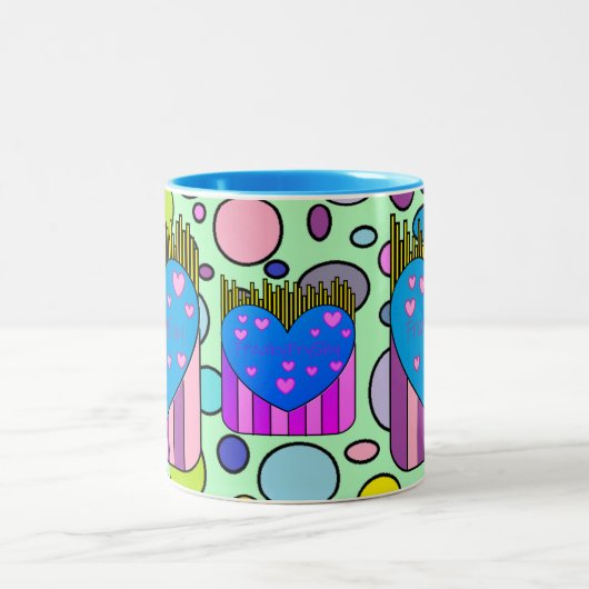 Tasse 2 Couleurs Coupe FreakyFry (Centre)