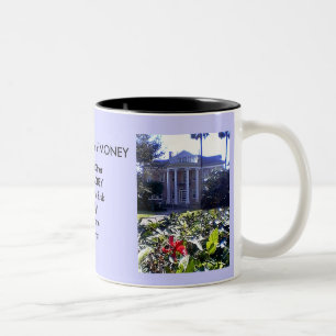 Tasse 2 Couleurs Coupe Les Cinq Règles de MONEY Maison et voiture