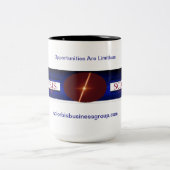 Tasse 2 Couleurs Coupe Logo Sciorbis Business Group LLC (Centre)