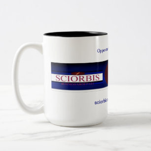 Tasse 2 Couleurs Coupe Logo Sciorbis Business Group LLC